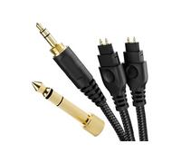 Câble Audio de Remplacement Compatible avec Sennheiser HD580, HD600, HD650 Casque Écouteurs
