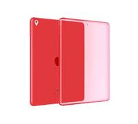 Okuli Transparent Étui Silicone Coque Housse Case Cover pour Apple iPad Air 3 & iPad Pro (10.5) en Rouge