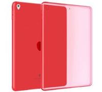Okuli Transparent Étui Silicone Coque Housse Case Cover pour Apple iPad Air 3 & iPad Pro (10.5) en Rouge