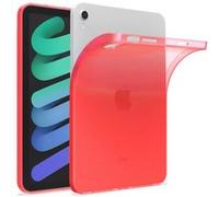 Okuli Housse de Protection en Silicone Transparente pour iPad Air 4 (10.9) en Rouge