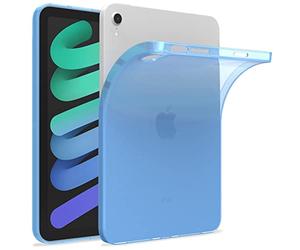 Okuli Transparent Étui Silicone Coque Housse Case Cover pour Apple iPad Air 4 (10.9) en Bleu