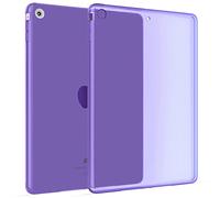 Okuli Transparent Étui Silicone Coque Housse Case Cover pour Apple iPad Mini 1, 2 & 3 en Violet