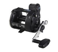 Okuma Magda Pro Line Counter Dispositif d'enroulement Uniforme la pêche à la traîne Reel, Mixte, Black/Silver