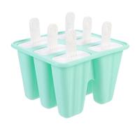 OKUMEYR 1 Ensemble De Sucettes Glacées En Silicone Bricolage Sucette Glacée Réutilisable Mini Machine À Glaçons Faite Maison Fabrication De Sucettes Glacées Vertes