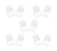 OKUMEYR 10 Ensembles Déshumidificateurs Réutilisables pour Armoire ou Salle de Bains Sachets Transparents avec Dessiccant Remplaçable et Système de Vidange pour Stockage Chambre ou Camion
