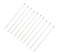 OKUMEYR 10 Pièces Mât de Drapeau en Bois pour Mains Agitées, Léger et Sûr