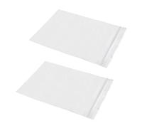 OKUMEYR 100pièces Sacs Transparents Refermables Plastique Fermeture Éclair pour Rangement Transport Objets Quotidiens
