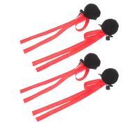 OKUMEYR 2 Paires Pince à Cheveux Boulette De Viande Accessoires De Cheveux Pour Femmes Petites Pinces à Cheveux Barrettes à Cheveux Pour Femmes Accessoires De Cheveux Pompon Le Fer Black