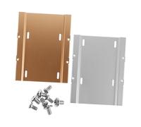 OKUMEYR 2 Pièces Metal Hard Drive Bracket for Slot Rear Panel SSD Tray Holder Compatible with Desktop Computers for Office and Home Use