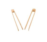 OKUMEYR 2 Pièces Pinces à Bambou avec Aimant Clips Alimentaires Magnétiques pour Fermeture Hermétique Rangement Gain de Place pour Cuisine Écologique