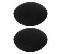 OKUMEYR 2pcs Base de Chapeau Rond Noir en Tissu Léger, Design Ergonomique, Accessoires Fabrication de Chapeaux Diy, pour Créations de Bérets et Fascinateurs