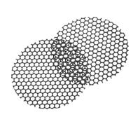 OKUMEYR 2pcs Hair Dryer Rear Cover Replacement, 1.8 Inch Round Protective Mesh End Cap, Nylon Vent Screen, Professional Salon Hair Dryer Maintenance