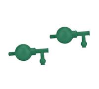 OKUMEYR 2pièces Fournisseur De Matériel De Poire De Remplissage De Pipette Caoutchouc à Valves Pour Aspiration Précise Et Pour Agriculture La Chimie Et Éducation Couleur Verte