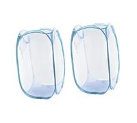 OKUMEYR 2pièces Panier à Linge Pliable Maille Respirante Corbeille à Linge -up Pratique Pour Dortoirs Et Petits