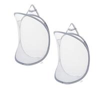 OKUMEYR 2pièces Paniers à Linge Muraux Pliables Set De Corbeilles De Rangement Pour Vêtements Organisateur Pratique Pour Maison Chambre Et Salle De Bain