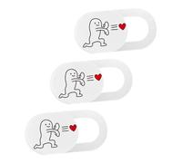 OKUMEYR 3 pièces Cache Webcam Protection de Confidentialité pour Ordinateurs Portables et PC Autocollants de Protection Contre l'Espionnage