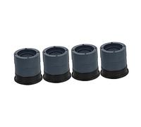 OKUMEYR 4pièces Patin Anti-vibration Réducteurs De Bruit Pour Machines à Laver Et Sèche-linge Amortisseurs De Vibration Stabilisateur Antidérapant Pour Protection Du Sol
