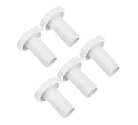 OKUMEYR 5 Pièces Plastic Drain Stoppers For Freezer Leakproof Screw Caps Replacement For Refrigerator Cooler Drain Hole Plugs And Easy To Install
