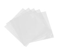 OKUMEYR 50 pièces Pochettes de Protection Vinyle Transparentes Housses Album Anti-Statique Résistantes à Eau pour Disques Vinyles Protection pour Amateur de Musique