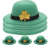 OKUMEYR 6pcs Chapeaux De Bouteille Décoration Saint-Patrick Ornements Vin Bouteille Fête Mini Casquettes Accessoires Décorations