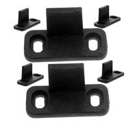 OKUMEYR 6pièces Guide De Porte Coulissante Pour Grange De Guides De Rail Inférieur De Sol Pour Porte De Grange Coulissante Quincaillerie De Remplacement Pour De