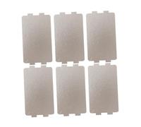 OKUMEYR 6pièces Plaques Mica Pour Four à - Couvercle De Guide Isolant Résistant Chaleur Remplacement Pratique Pour Réparation Dimensions