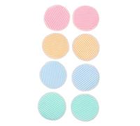 OKUMEYR 8 Pièces Pads Démaquillants Réutilisables Fibre de Bambou Doux et Lavables Lingettes Visage Écologiques pour Femmes Compactes et Pratiques pour Voyage et Usage Quotidien