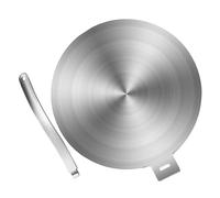 OKUMEYR Adaptateur Plaque Induction pour Cuisson en Acier Inoxydable 30cm Plaque de Conduction Décongélation Rapide, Compatible Gaz et Induction