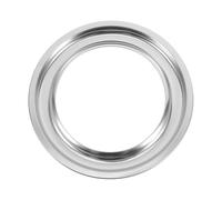 OKUMEYR Bac de Récupération Rond en Acier Inoxydable pour Cuisinière à Gaz, 1 Pc, Anti-fuite, Décoratif, pour Installation Cuisine