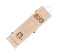 OKUMEYR Boîte à Vin Massif Décorative pour Bouteille De Coffret Élégant avec Motif Sculpté pour Unique