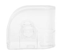 OKUMEYR Boîte Montre Rectangulaire en Acrylique Transparent Trou Suspendu | Écrin Blanc Minimaliste pour Présenter et Ranger une Montre Bracelets, Maison, Boutique, Présent Élégant