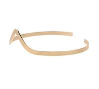 OKUMEYR Bracelet Bras en Fer Or Minimaliste de V Ouverture Ajustable Décoration Élégante et Confortable une Collection de Bijoux