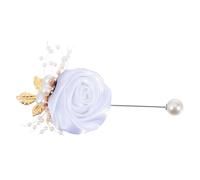 OKUMEYR Broche Fleur Élégante pour Mariage Épinglette Décorative Faite Main Accessoire Mode pour Corsage et Noce