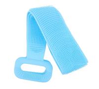 OKUMEYR Brosse Exfoliante en Silicone Dos Long Manche, Accessoire de Bain pour Massage et Nettoyage des Zones Difficiles D'accès la Maison ou Salle de Bain