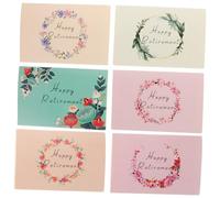 OKUMEYR Cartes De Vœux De Retraite Messages Manuscrits Décoration en Papier pour Fêtes De Retraite