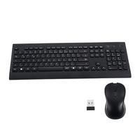 OKUMEYR Clavier sans Fil Ergonomique Silencieux avec Souris Optique Haute Précision Liaison Stable pour Bureau et Usage Quotidien