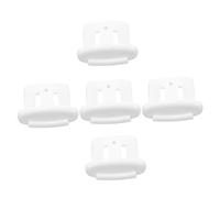 OKUMEYR Clip D'arrêt Coulissant pour Panier de Lave-vaisselle, Lot de 5 Pièces de Rechange Compatibles, Accessoire Robuste et Pratique pour Pièce de Lave-vaisselle