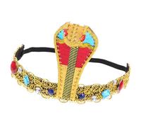 OKUMEYR Coiffe Égyptienne Serpent Serre-tête De Fête Coiffe Halloween Égyptienne