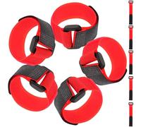 OKUMEYR Colliers Volaille Réglables Nylon 10 Pièces Blancs, pour Coqs en Élevage Amateur, Réduction du Chant et Praticité Assurée