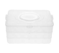 OKUMEYR Conteneur De Stockage Pour 72 Œufs Empilable Avec Couvercle Support De Réfrigérateur Portable Avec Poignée Pour Fêtes