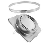 OKUMEYR Couvercles Échappement Clapet Anti-retour Vanne Arrêt Pour Conduit De Cheminée Ventilateur Extracteur Portable Persienne Aération