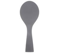 OKUMEYR Cuillère à Riz Ménagère Verticale en Silicone Grise Antiadhésive Résistante la Chaleur Pelle à Riz Pratique Légère pour Cuisson et Service pour Usage Quotidien