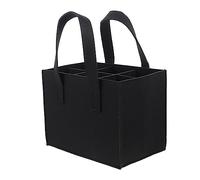 OKUMEYR De Transport en Feutre pour 6 Bouteilles De Vin Porte-bière Pochette De Rangement Réutilisable Accessoire De Décoration Intérieure