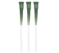 OKUMEYR Dispositif d'alimentation pour Petits Animaux et Oiseaux, Tuyau en Plastique Vert, Kit de 3 Pièces Haute Résistance la Traction, pour Nourrir la Main