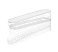 OKUMEYR Distributeur D'œufs Automatique à Roulettes 20 Œufs Plastique Transparent Système De Roulement Automatique Cuisine Et Réfrigérateur Rangement Compact Et Polyvalent