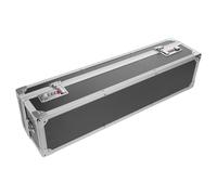 OKUMEYR Étui à Couteaux Cuisine en Aluminium, Coffret à Couteaux Rigide Noir 8 Compartiments, Double Verrouillage à Combinaison, Poignée Intégrée, pour Chefs Cuisine Extérieure