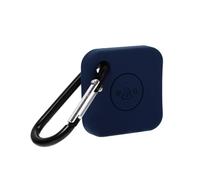 OKUMEYR Étui de Protection Silicone Compatible Tile Mate Génération Housse Rayures avec Porte Clés Accessoire Pratique pour Traceur Intelligent