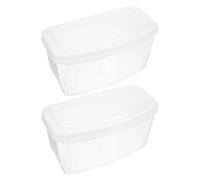 OKUMEYR Étui de Rangement Portable pour Masque de plongée 2 Pièces, boîte de Rangement protectrice pour Snorkeling Masks et Scuba Masks, PP, Compact, pour Aventures en mer