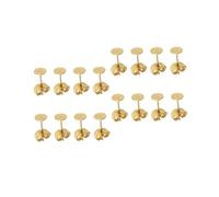 OKUMEYR Fermoirs de Boucles D’oreilles 50 Pièces en Acier Inoxydable Doré 4 Mm, Supports Plats pour Tiges, Accessoires Bijoux pour Femmes et Loisirs Créatifs