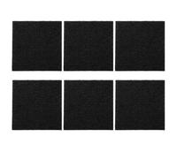 OKUMEYR Filtre pour Poubelle Domestique Noir en Éponge 6pcs Désodorisant Élimine les Mauvaises Odeurs Remplacement Cuisine Compost